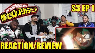 ITS BACK! MY HERO ACADEMIA EPISODE 39 REACTION/REVIEW (SEASON 3 EP. 1)