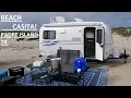 Casita Travel Trailer at Padre Island National Seashore TX