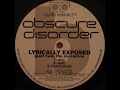 Obscure Disorder - Lyrically Exposed (Part Two) The Revelation