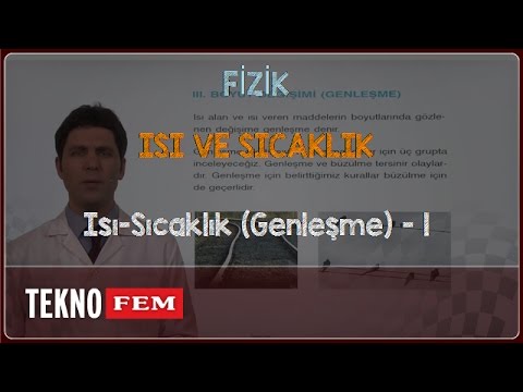 YGS-LYS FİZİK - Isı-Sıcaklık (Genleşme) - 1