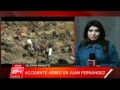 Cae avion en Juan Fernandez. 21 desaparecidos entre ellos animador Felipe Camiroaga