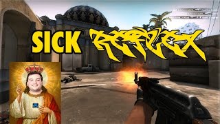 CS:GO - SICK 180 DEGREES FLICK SHOT