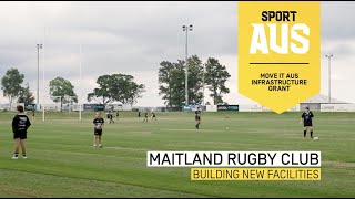 Maitland Rugby Club receives Sport Australia Community Infrastructure Grant