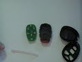 How to repair a GM keyless entry remote - car fob quick fix DIY - transmitter - universal remote