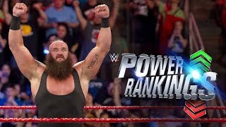 Braun Strowman reigns over a monstrous WWE.com Power Rankings: Aug. 25, 2017 Braun Strowman reigns over a monstrous WWE.com Power Rankings: Aug. 25, 2017