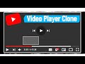How To Create The YouTube Video Player