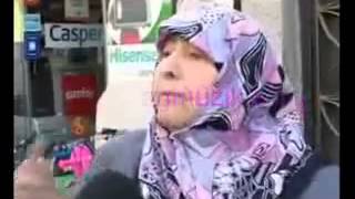 Sinirlenen Teyze Küfürlü D