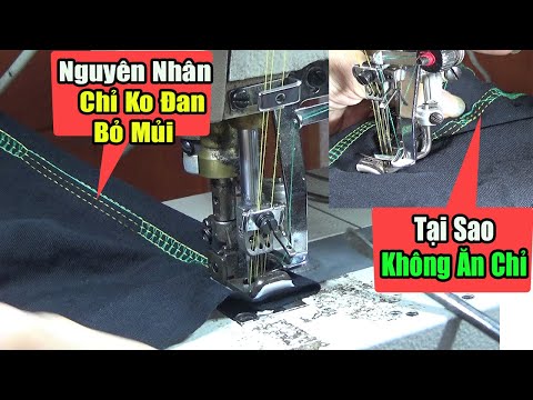 Nguyên Nhân Bỏ Mủi Chỉ Móc Đánh Bông | Máy Kansai Không Đan Chỉ Bông | nganhmaymac