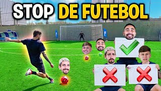 Desafio Stop Do Futebol Seja Rápido E Faça Os S Para Ganhar