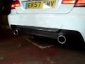 bmw e91 320 coupe with stainless steel twin exhaust system @ styledynamics.co.uk / styledynamix