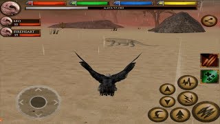 Furious Vulture Vs Angry Komodo Dragon Lizard Boss, Ultimate Savanna Simulator