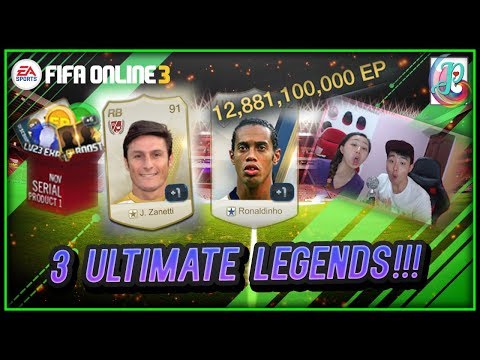 ~3 ULTIMATE LEGENDS!!!~ NOVEMBER SERIAL PACKAGE OPENING 2018 - FIFA ONLINE 3