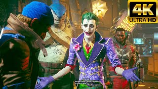 Joker Meets Everyone For First Time Scene - Suicide Squad Kill The Justice League