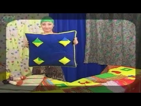 Объёмный бант из ткани своими руками Объёмный бант из ткани своими руками
