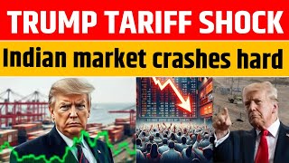 Trumps 25% Tariff Shock, 5 Lakh Crore Wiped Out In One Day..tv12