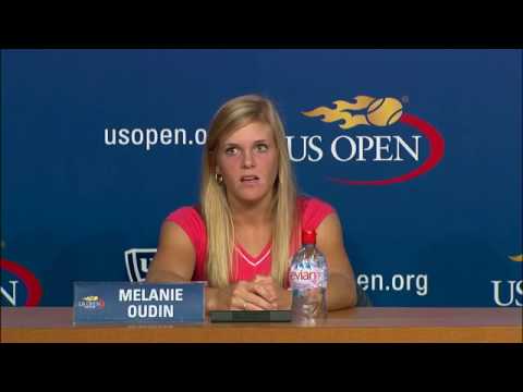 2009 全米オープン Press Conferences: Melanie Oudin （Fourth Round）