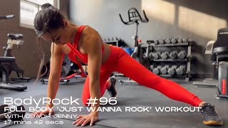BodyRock #96: ‘Just Wanna Rock’ Full Body Workout | HIIT, Strength Training, Cardio.