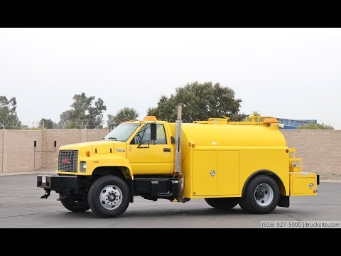 1995 GMC C7500 1,700 Gallon Stainless Steel Water Truck