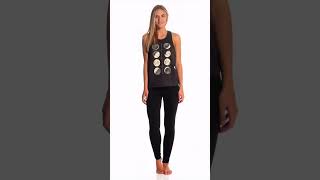 I060 Slow-Mo 4K Claire Gerhardstein Wearing Leggings And A Tank Top
