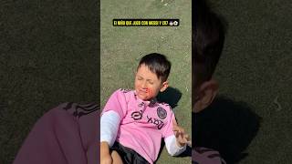 El Niño Que Jugó Con Messi Y Cr7
