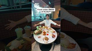 Food Under Rm20 At Klia2, Open 24 Hours Food District Klia2, Level 3, Departure Hall