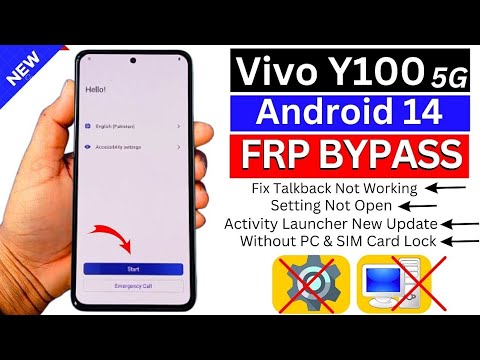 Vivo Y100/ Y100a : Settings Not Opening – GOOGLE/ FRP Vivo Y100/ Y100a : Settings Not Opening – GOOGLE/ FRP