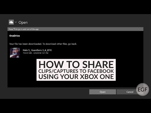 How to Share Clips/Captures to Facebook using your Xbox one