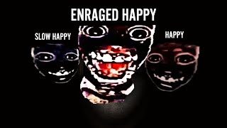 Gmod Nextbots But Only Happy... Happy, Hapie, Enraged, Blue