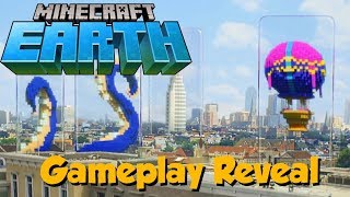 Minecraft Earth GAMEPLAY Explained + MC: Dungeons BIG REVEAL