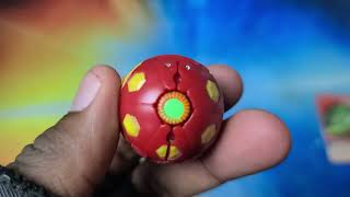 Extremely Rare Bakugan Clic Original Gundalian Invaders Bakustand Pyrus Aksela Unboxing