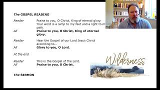 Online Holy Communion service on Sunday 21st March 2021