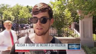Arrecian las Críticas Contra Video Trucado de Trump Golpeando a la Prensa