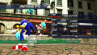 Best Known Time Sonic Unleashed Rooftop Run Act 3 Day Speedrun 22.94