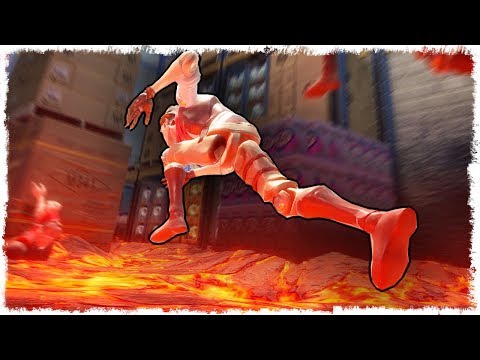 ПОЛ - ЭТО ЛАВА!!! ВЫЖИВАЕМ В HOT LAVA!!! ПОЛ - ЭТО ЛАВА!!! ВЫЖИВАЕМ В HOT LAVA!!!