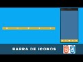 🔥 Crea un alucinante Barra de Iconos con HTML y CSS - Desarrollo Web