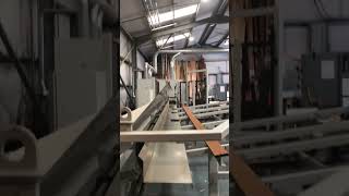 The Processing Of Abodo Vulcan Flatsawn Cladding