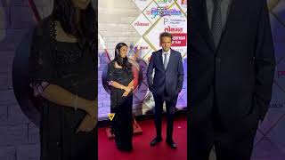 Isha Ambani & Anand Piramal Make Rare Red Carpet Appearance At Maharashtrian Of The Year Award N18S