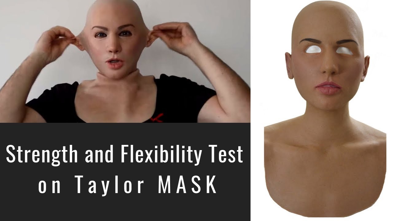 Female mask silicone bodysuit image