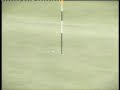 tiger woods almost aces the 18th on The Old Course
