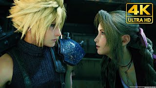 Cloud & Aerith Most Cute Moment Scene 4K Ultra Hd Final Fantasy 7 Remake Intergrade Ps5