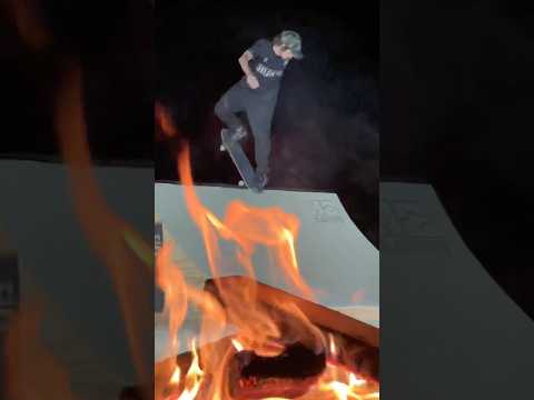 Mini ramps and camp fires 🔥
