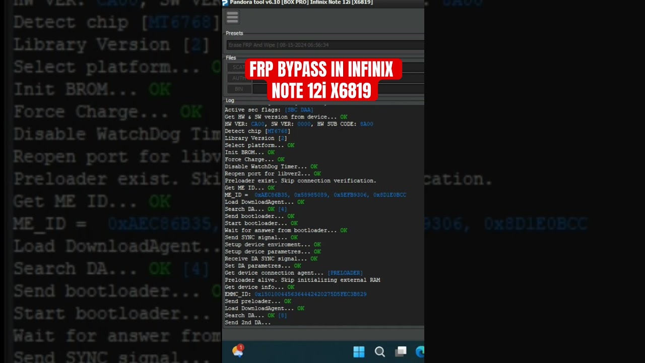 FRP BYPASS #hardreset IN INFINIX NOTE 12i | X6819 FRP BYPASS #hardreset IN INFINIX NOTE 12i | X6819