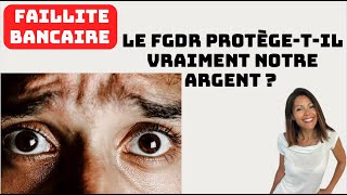 Faillite Bancaire - Le Fgdr Est-Il Suffisant ?