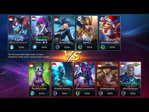 Ruins Vs Shield Sparing Match Mobile Legends Ruins Vs Shield Sparing Match Mobile Legends