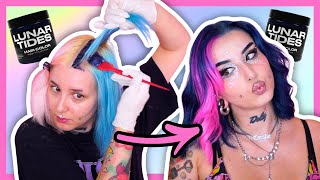 Ravalement Des Cheveux Et Du Faciès Test Colo Lunar Tides Makeup Xg Inspired