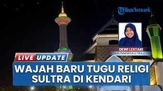 Tugu Religi Atau Mtq Di Kendari Sultra, Kini Punya Wajah Baru Saat Malam Dihiasi Cahaya Warna-Warni