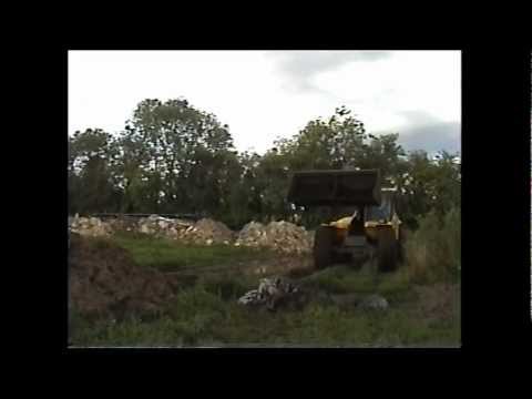 Cleanfinger gunged with tractor load of manure