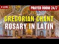🔴 Gregorian Chant Rosary in Latin Prayer Room ✝︎ Sanctum Rosarium in Chant ✝︎ Latin Rosary