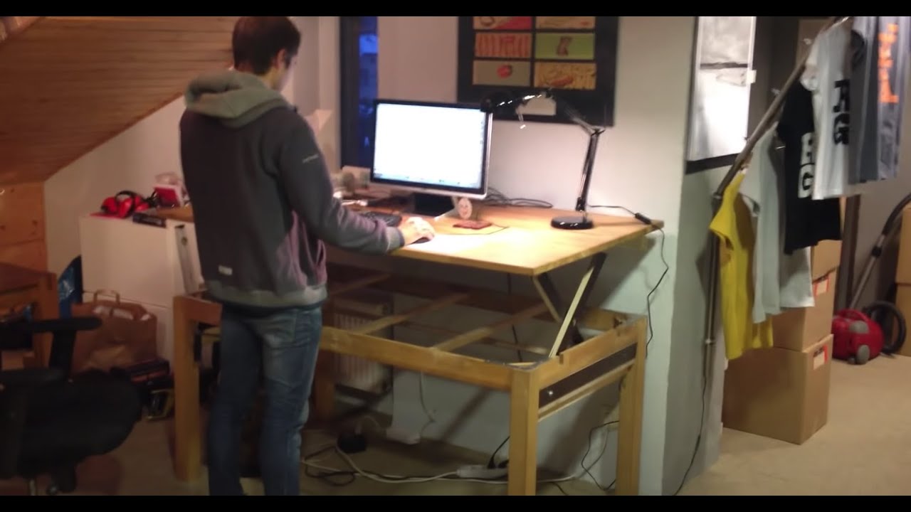 Demo 1 - DIY / Liftable / Stand-up / Rising - Desk / Table @ Asketic