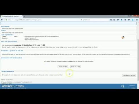 Formación online 2016: Solicitud de cita previa en la AEAT
